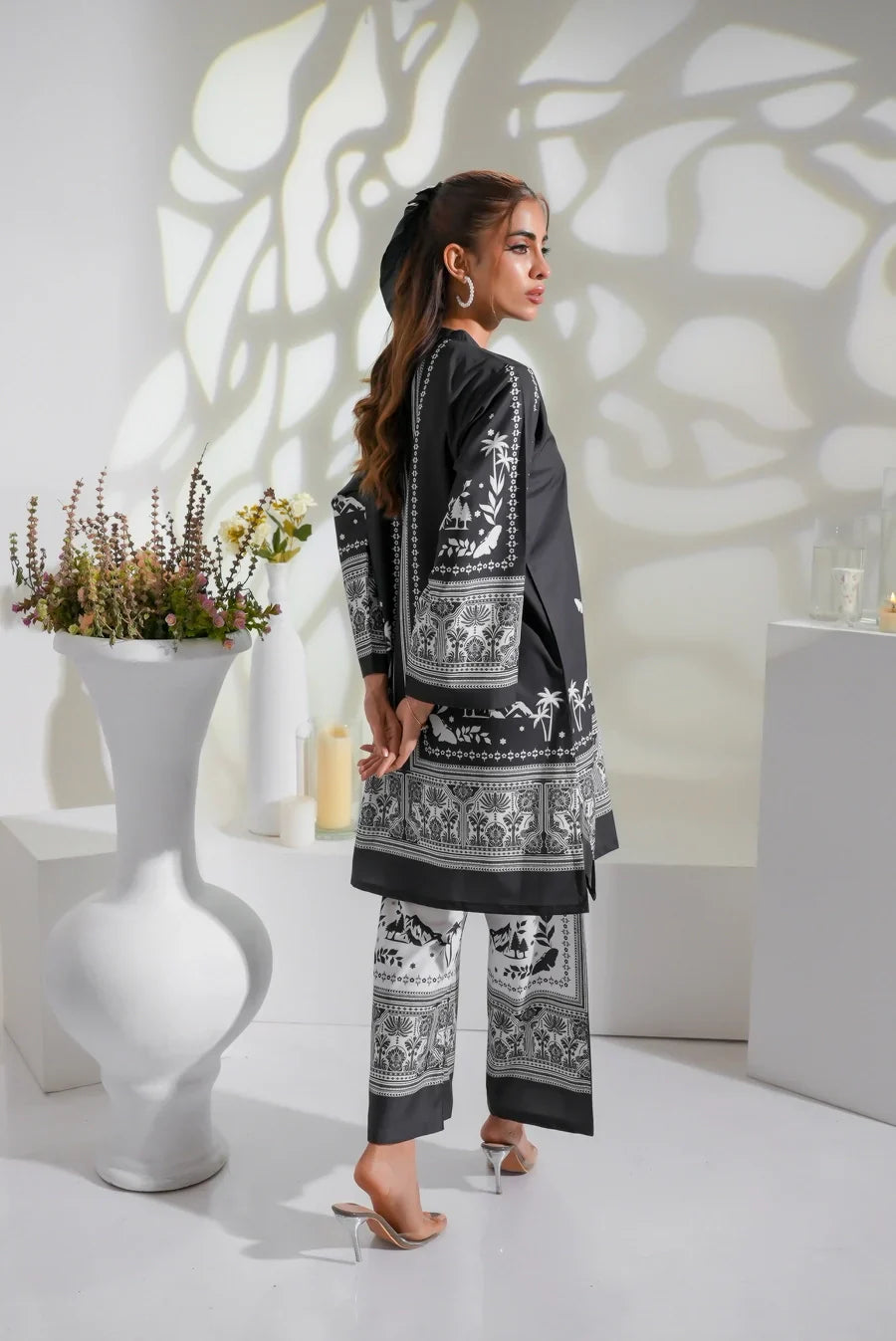 Dhaga Stitched 2 Piece Crepe Collection'2025-Zayra