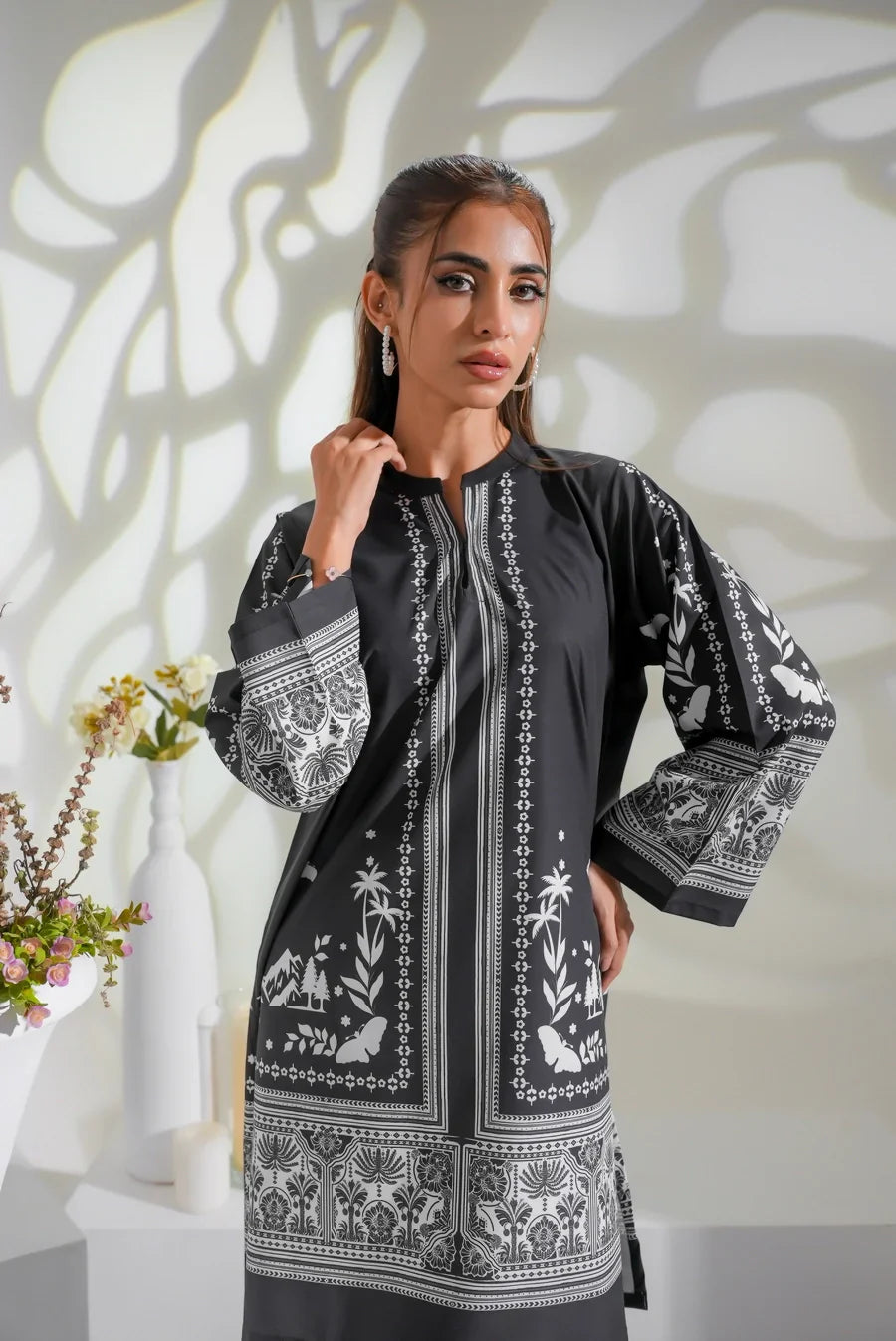 Dhaga Stitched 2 Piece Crepe Collection'2025-Zayra