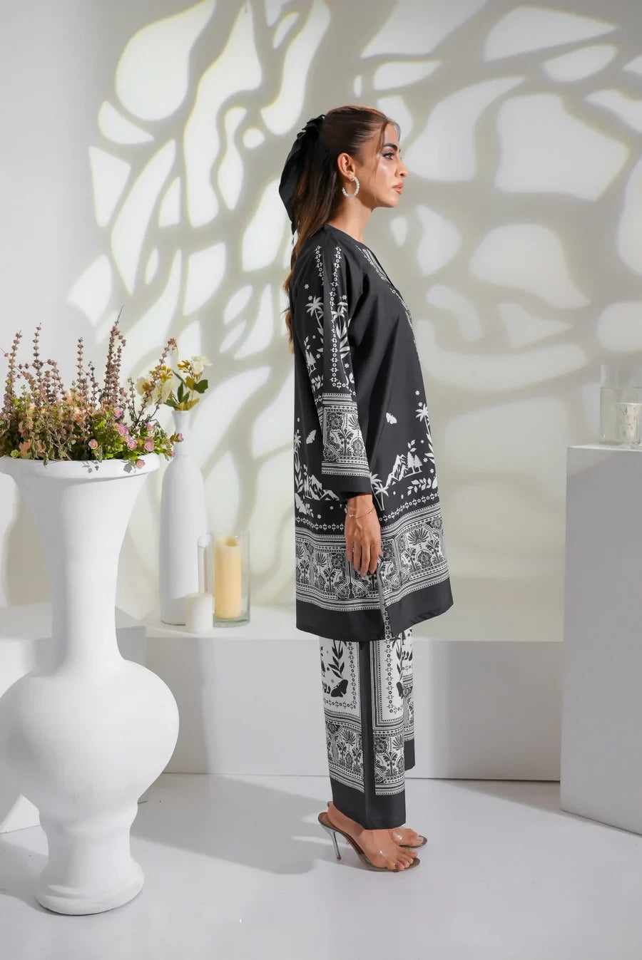 Dhaga Stitched 2 Piece Crepe Collection'2025-Zayra