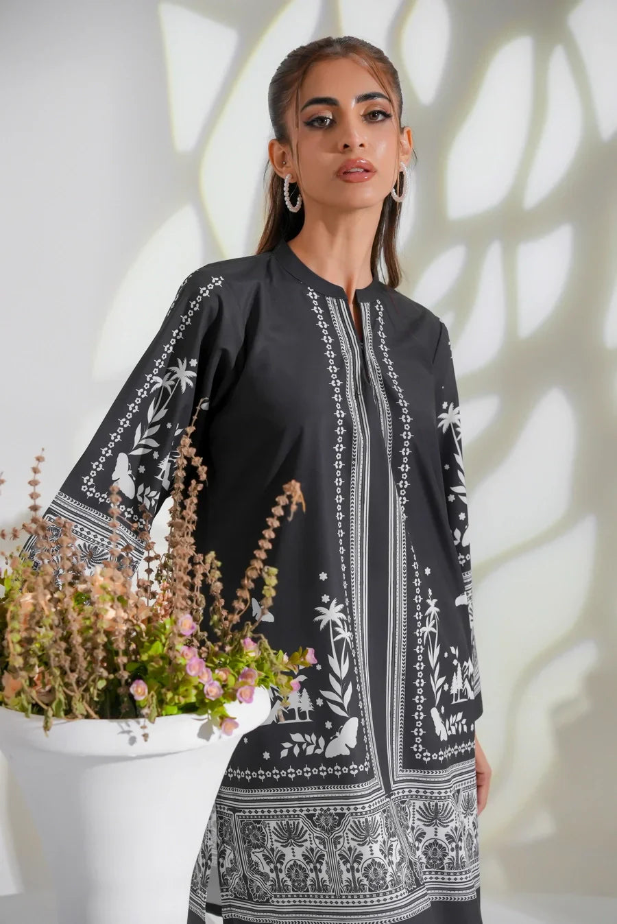 Dhaga Stitched 2 Piece Crepe Collection'2025-Zayra