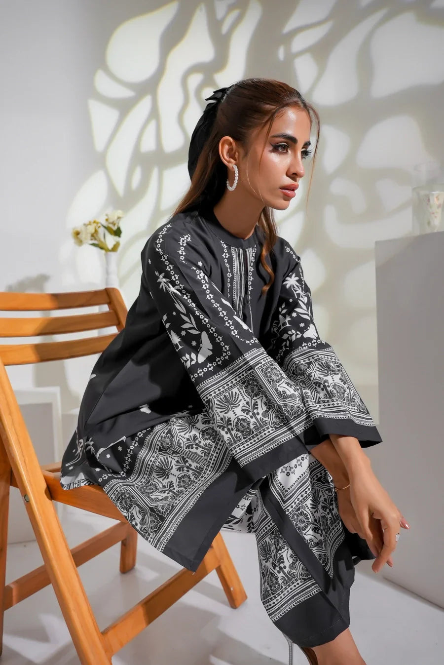 Dhaga Stitched 2 Piece Crepe Collection'2025-Zayra