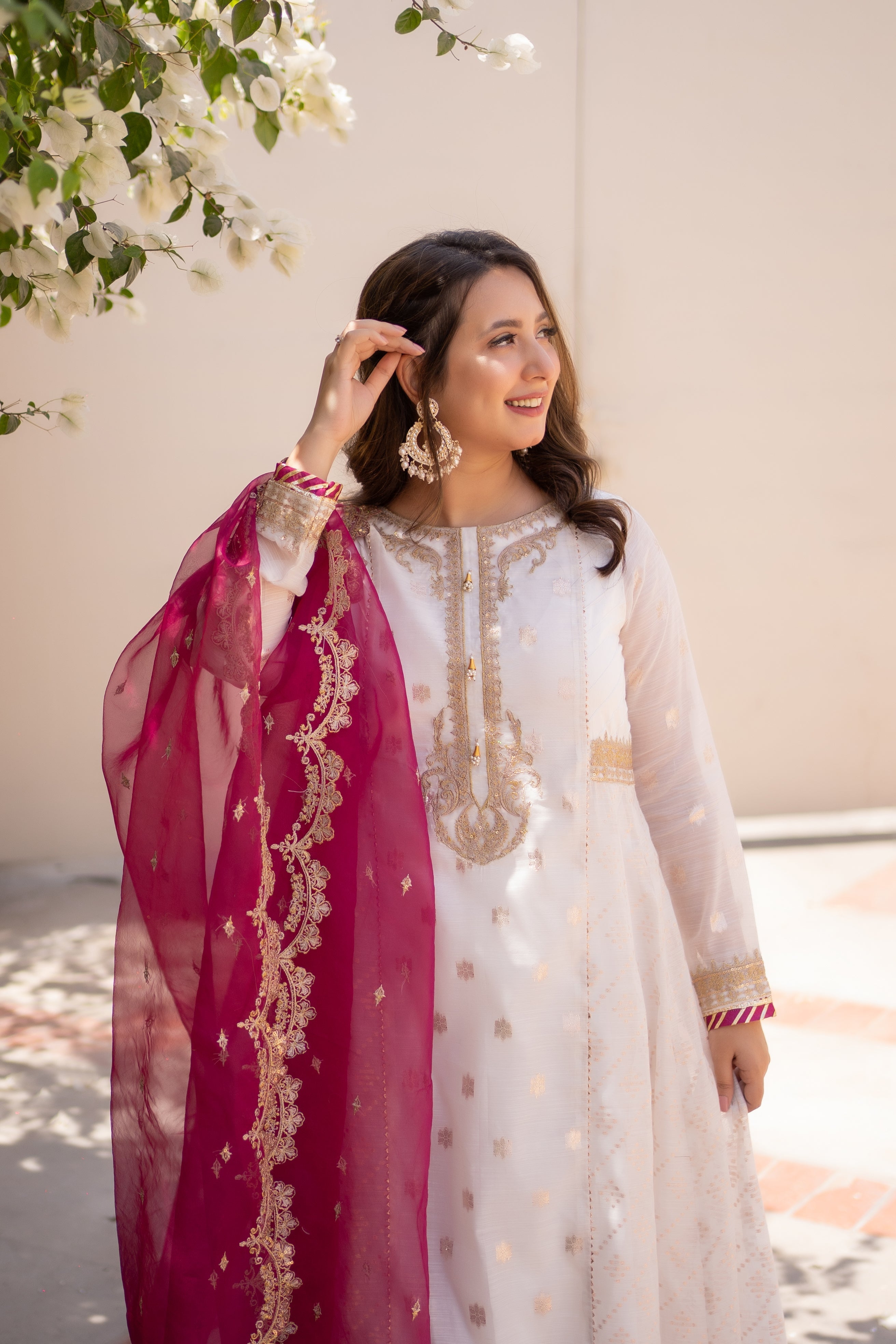 CHANDNI (Frock & Dupatta) - Omal
