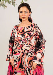 Meerak Stitched 3 Piece Blended Silk Suit-Ravleenah