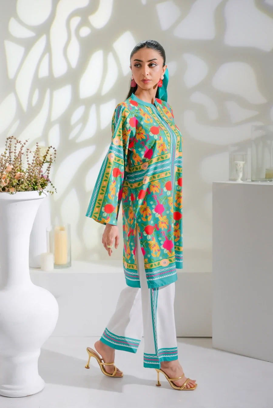 Dhaga Stitched 2 Piece Crepe Collection'2025-Charlotte