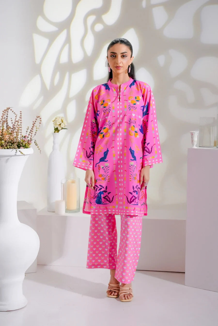 Dhaga Stitched 2 Piece Crepe Collection'2025-Claire