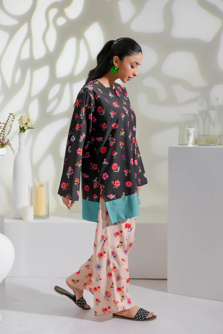 Dhaga Stitched 2 Piece Crepe Collection'2025-Luna