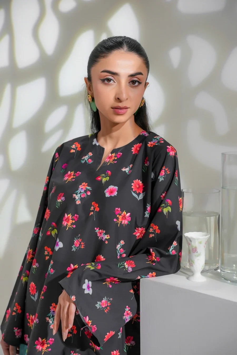 Dhaga Stitched 2 Piece Crepe Collection'2025-Luna