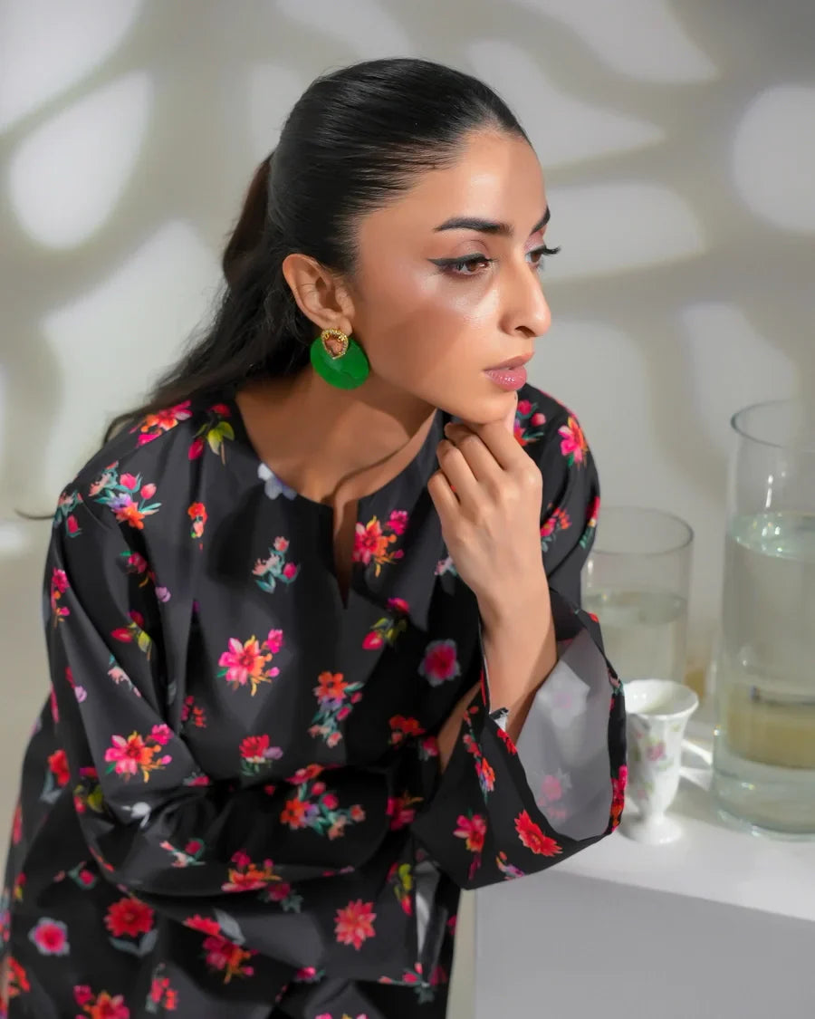 Dhaga Stitched 2 Piece Crepe Collection'2025-Luna