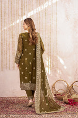 Pehli Nazar By Meeral Stitched 3 Piece Formals Collection'2025-Mehndi