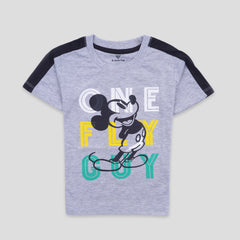 Kjunction Boys Half Sleeves-Printed T-Shirt (One)