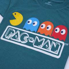 Kjunction Boys Half Sleeves-Printed T-Shirt (Pacman)