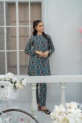 Mahroo Stitched Co-Ords Khaddar Collection'2025-T-CK-001