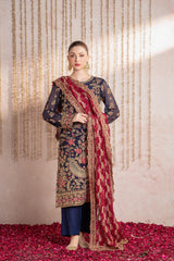 Pehli Nazar By Meeral Stitched 3 Piece Formals Collection'2025-Mushk