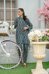 Mahroo Stitched Co-Ords Khaddar Collection'2025-T-CK-001