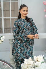 Mahroo Stitched Co-Ords Khaddar Collection'2025-T-CK-001
