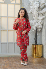 Mahroo Stitched Co-Ords Summer Collection'2025-T-ALPRTW-040