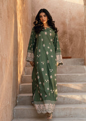 Nairah Shirts Summer Ramadan Edit Suit-SAGE