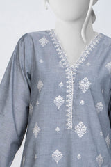 Chambray By Ayla Studio Solid Co Ords Winter Collection'2025-EAE210105B