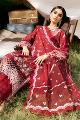 Sardinia Unstitched 3 Piece Luxury Lawn Collection-ROSABEL