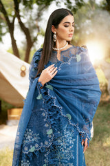 Sardinia Unstitched 3 Piece Luxury Lawn Collection-VERONA