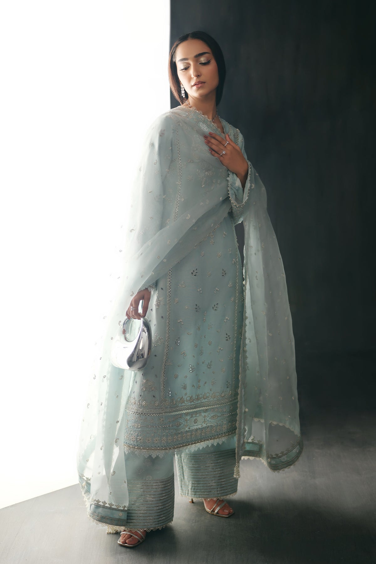Silk Pret A Porter By Nyra Unstitched 3 Piece Festive Collection'2025-Avisa