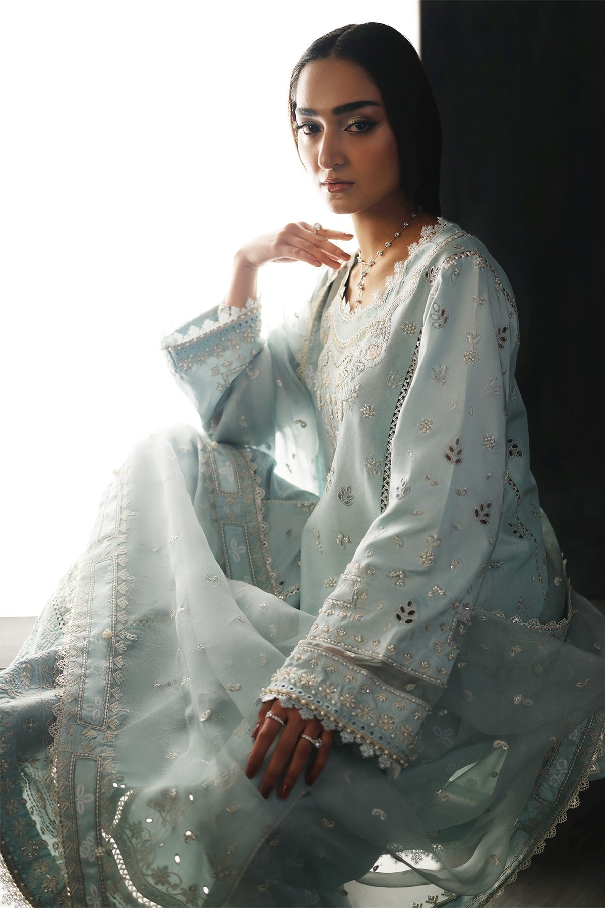 Silk Pret A Porter By Nyra Unstitched 3 Piece Festive Collection'2025-Avisa