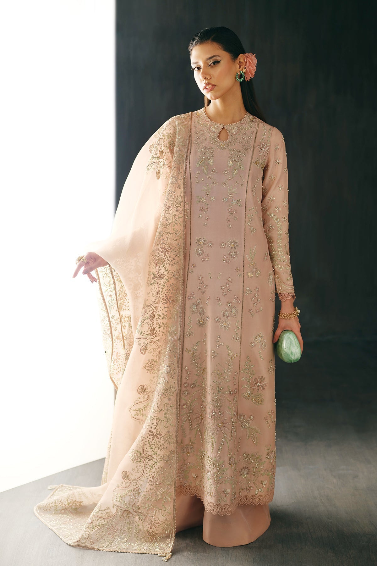 Silk Pret A Porter By Nyra Unstitched 3 Piece Festive Collection'2025-Zoe