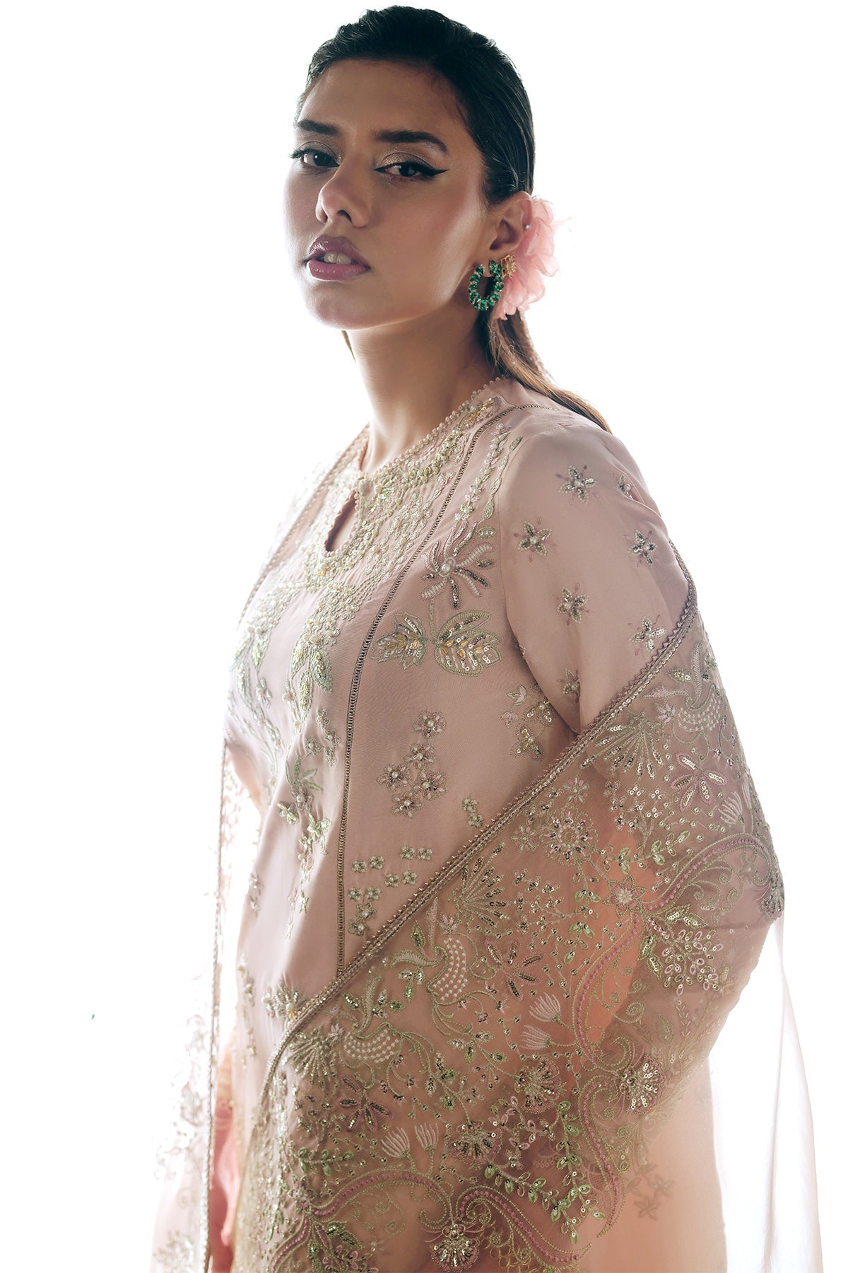 Silk Pret A Porter By Nyra Unstitched 3 Piece Festive Collection'2025-Zoe