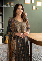 Asim Jofa Outfit Of The Day Ajod-25 Embroidered Swiss Lawn 3 Pcs