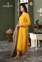 Asim Jofa Outfit Of The Day Ajod-31 Embroidered Cambric 3 Pcs
