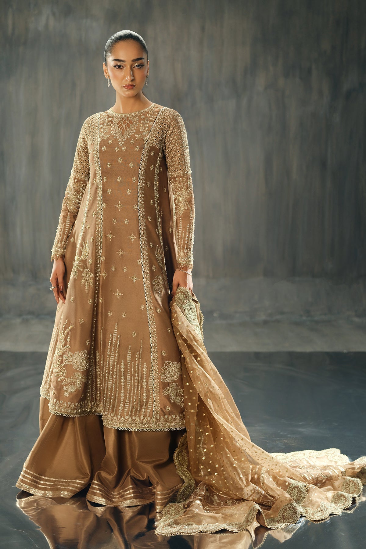 Silk Pret A Porter By Nyra Unstitched 3 Piece Festive Collection'2025-Coco