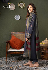 Asim Jofa Outfit Of The Day Ajod-32 Embroidered Cambric 3 Pcs