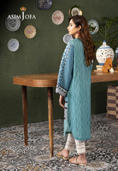 Asim Jofa Outfit Of The Day Ajod-03 Printed Lawn Silk 1 Pc