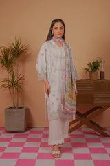 Dhaga Stitched Solid 2 Piece Emb Suit-Rapunzel