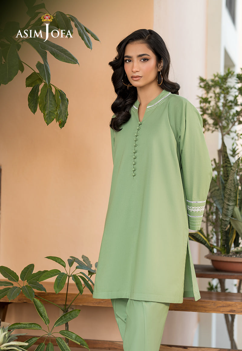 Asim Jofa Essential Pret Drop 6 Ajpb-125 Dyed Cambric 2 Pcs