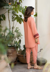 Asim Jofa Essential Pret Drop 6 Ajpb-115 Dyed Jacquard 2 Pcs