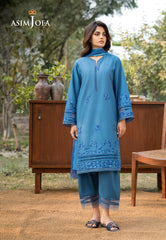 Asim Jofa Essential Pret Drop 6 Ajpb-120 Embroidered Cambric 3 Pcs