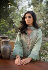 Asim Jofa Essential Pret Drop 6 Ajpb-107 Embroidered Cambric  3 Pcs