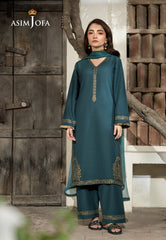 Asim Jofa Essential Pret Drop 6 Ajpb-97 Embroidered Raw Silk 3 Pcs