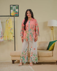 Dhaga Stitched 2 Piece Co-ords Set-Sheesh