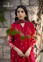 Asim Jofa Essential Pret Drop 6 Ajpb-98 Embroidered Raw Silk 3 Pcs