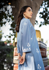Asim Jofa Essential Pret Drop 6 Ajpb-117 Embroidered Cambric 2 Pcs