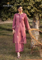 Asim Jofa Essential Pret Drop 6 Ajpb-85 Embroidered Cambric  2 Pcs