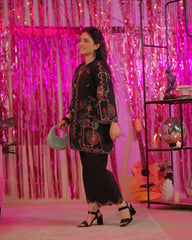 Dhaga Stitched 2 Piece Co-ords Set-Bussin