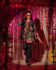 Dhaga Stitched 2 Piece Co-ords Set-Delulu