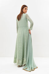 Manahils Stitched Formals Az 01-Aqua