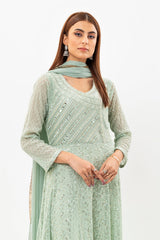 Manahils Stitched Formals Az 01-Aqua
