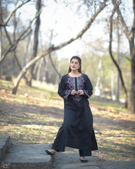 Urban Cut Stitched Co Ords Emb Cotton Eid Edit-C0261