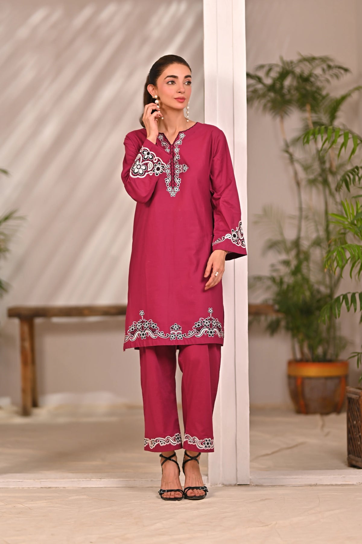 Dhaga Stitched 2 Piece Co Ords Summer Collection'2025-HARLOW