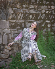 Urban Cut Stitched Co Ords Emb Cotton Eid Edit-C0270